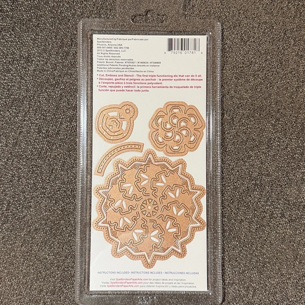 Spellbinders Shapeabilities Puzzle Effect S5-139 NWT